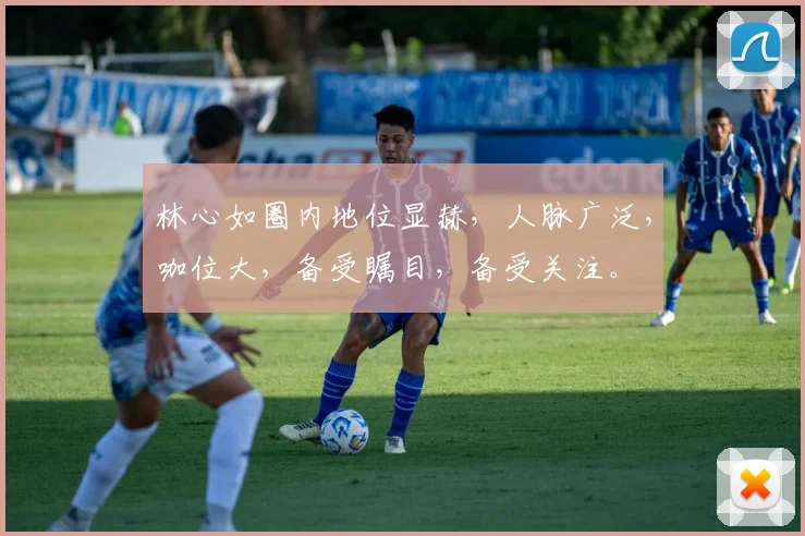 林心如圈内地位显赫，人脉广泛，咖位大，备受瞩目，备受关注。